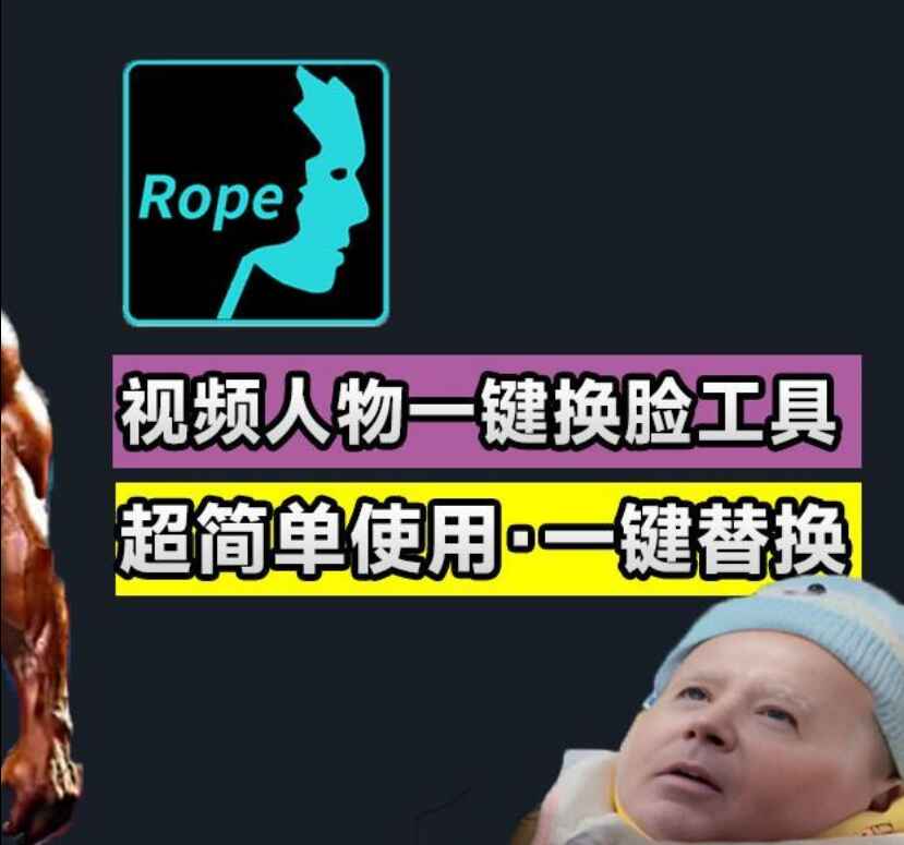 Rope-AI任务一键换脸-往生堂的资源库